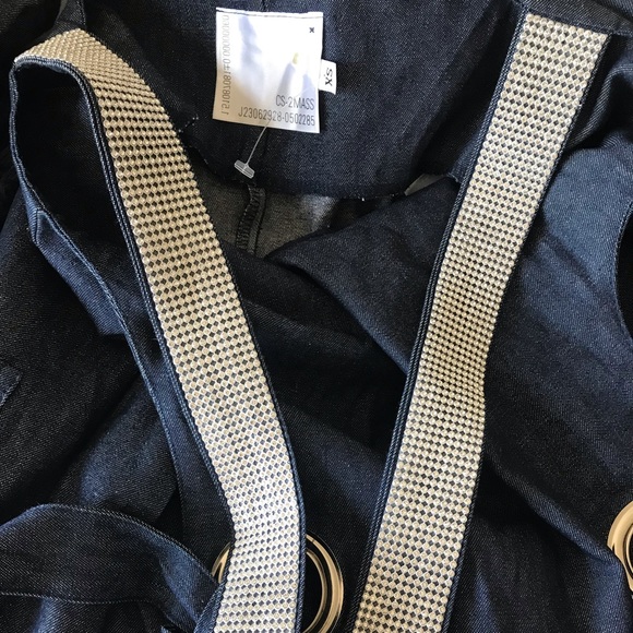 NWOT Urban Outfitters CS Rhinestones Overall - Picture 7 of 7